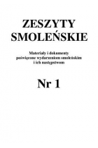 Zeszyty Smoleńskie Nr 1. Materiały i dokumenty poświęcone wydarzeniom smoleńskim i ich następstwom.