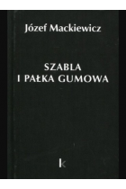 Szabla i pałka gumowa